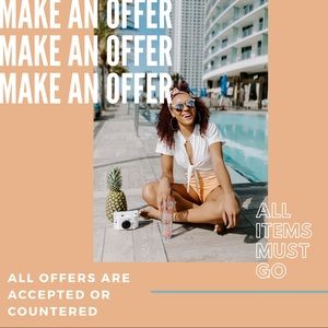 Make me an offer! Prices are negotiable 💕